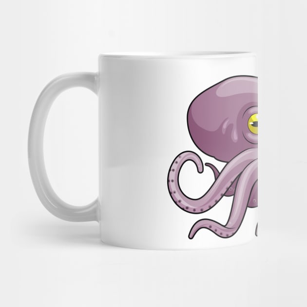 Octopus with Lollipop by Markus Schnabel